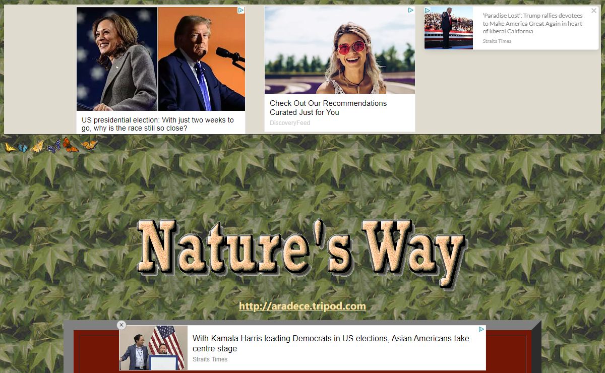 Nature's Way helps people live in harmony with the world around them