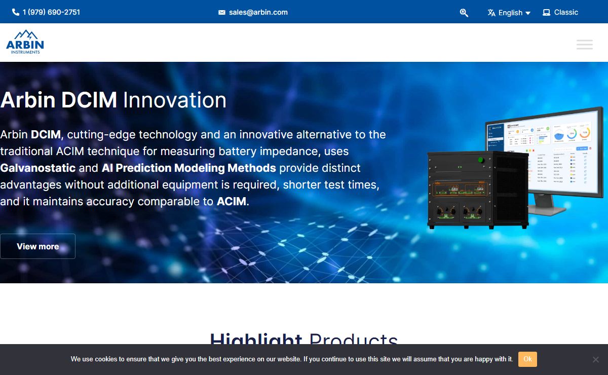 High Precision Battery Test Equipment | Arbin Instruments