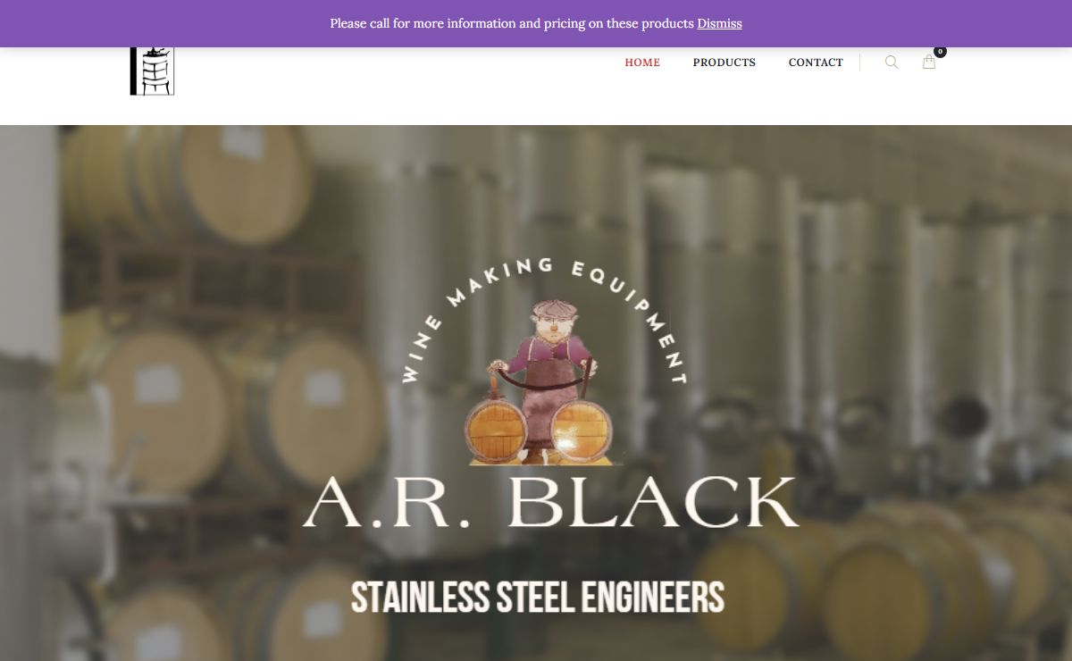 Elevate Wine making with A.R. Black & Co's Premium Equipment