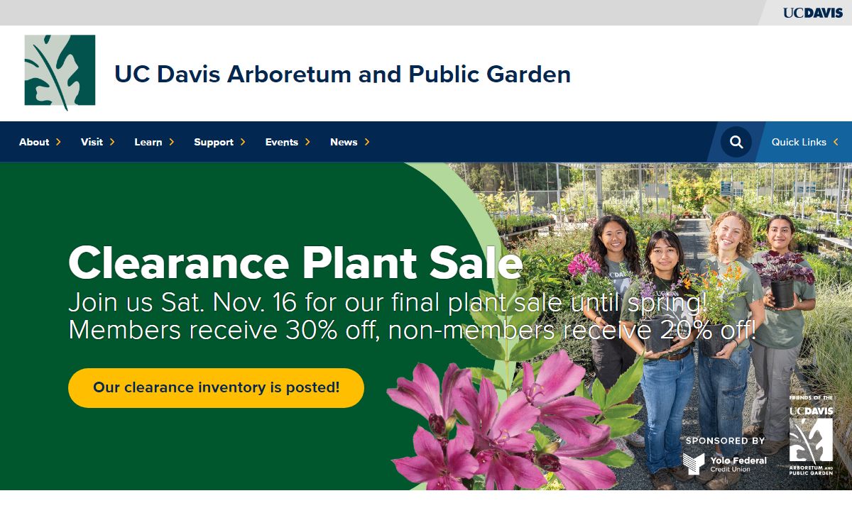 UC Davis Arboretum and Public Garden