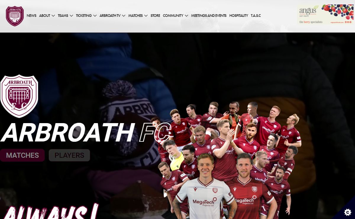 ARBROATH FC | Official Site of the Red Lichties