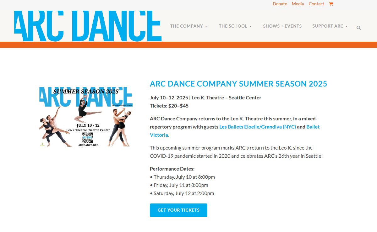 ARC Dance - ARC School of Ballet - Seattle