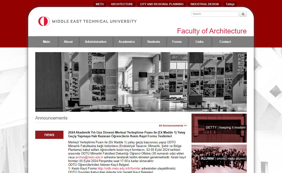 Faculty of Architecture