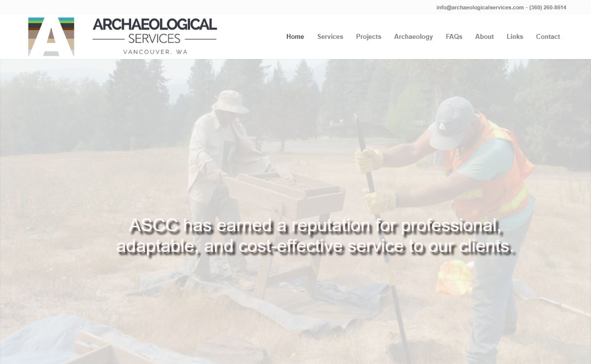 Archaeological Services, LLC - Cultural Resource Management (CRM)