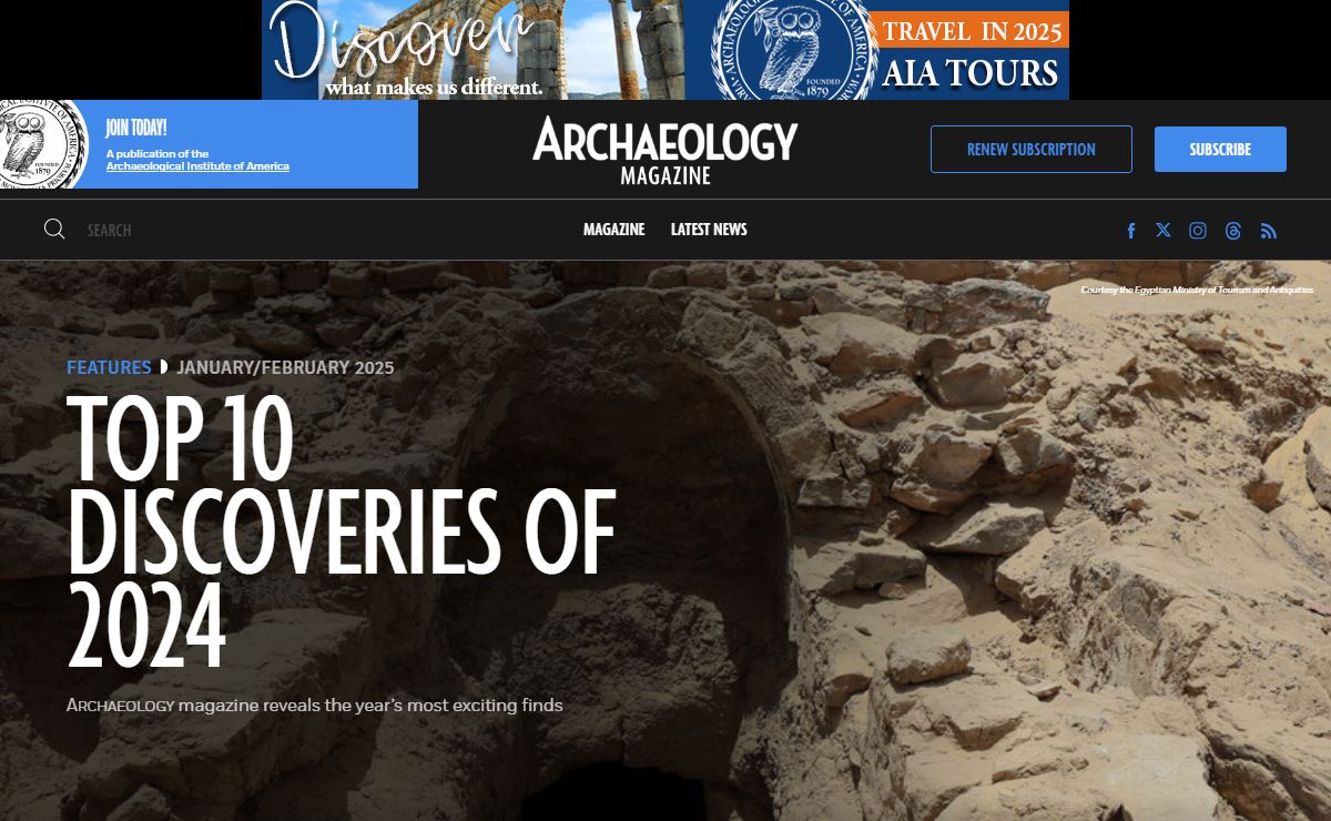 Archaeology Magazine