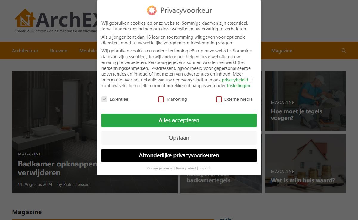Archex.info - Creëer jouw droomwoning met passie en vakmanschap ☀️