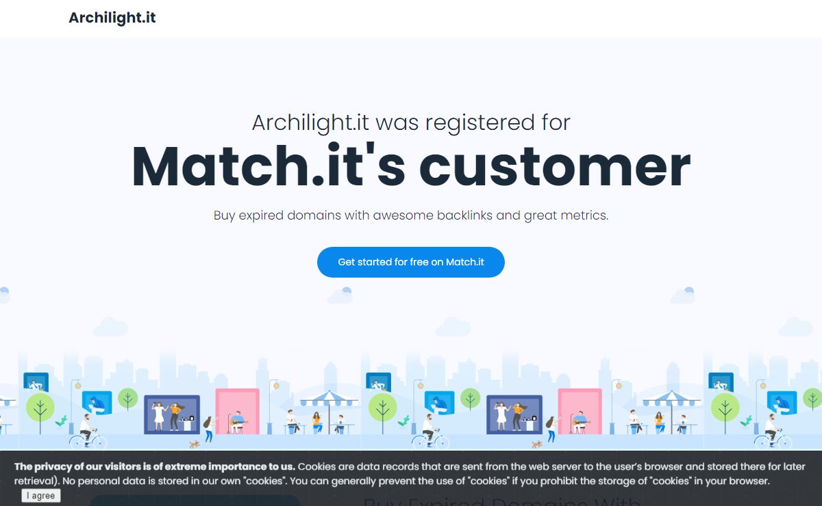 Archilight.it - This domain was registered with Match.it