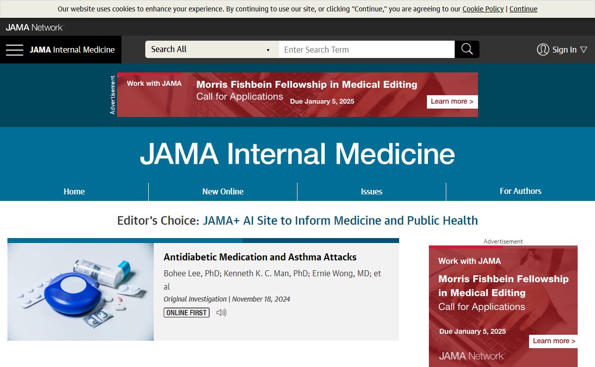 JAMA Internal Medicine – Improving Health and Health Care