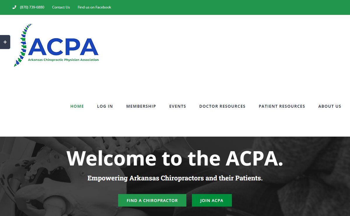 Arkansas Chiropractic Physician Association – Arkansas Chiropractor
