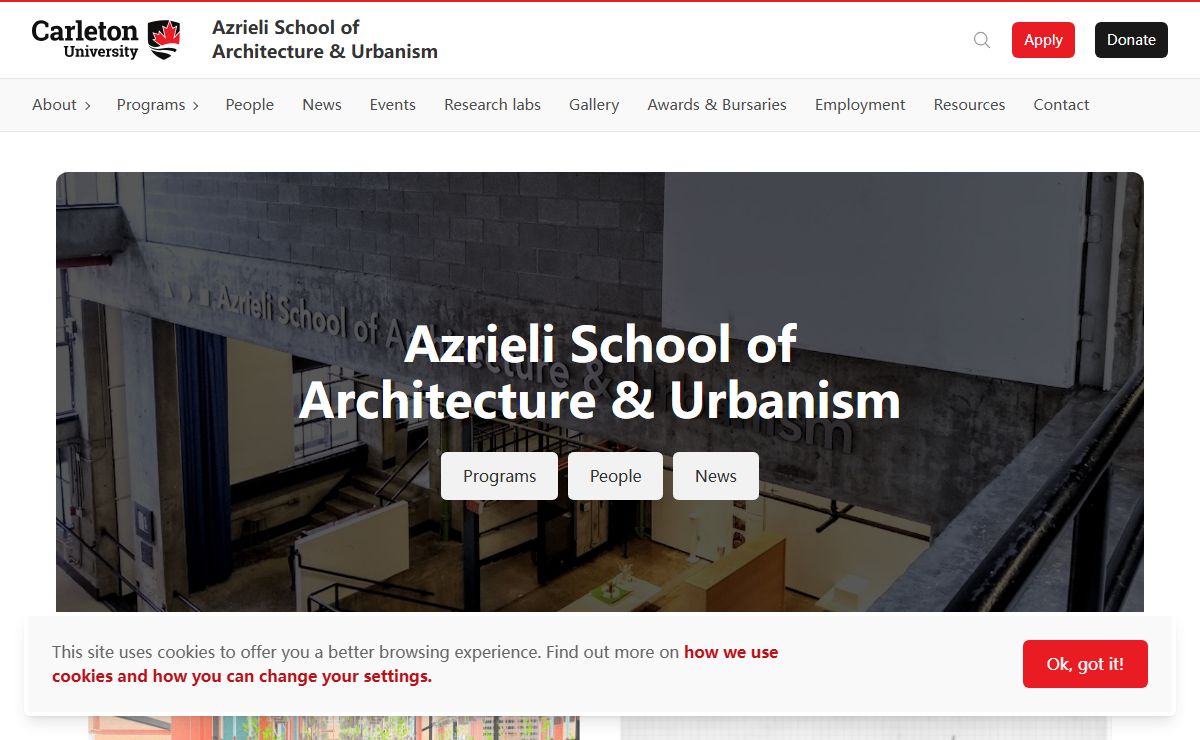 Azrieli School of Architecture & Urbanism - Azrieli School of Architecture & Urbanism