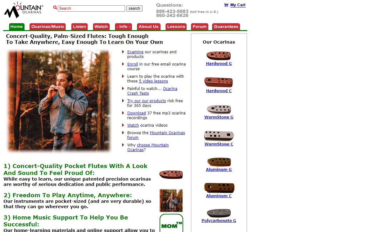 Ocarina - Concert Quality Flutes, Tough Enough To Go Anywhere