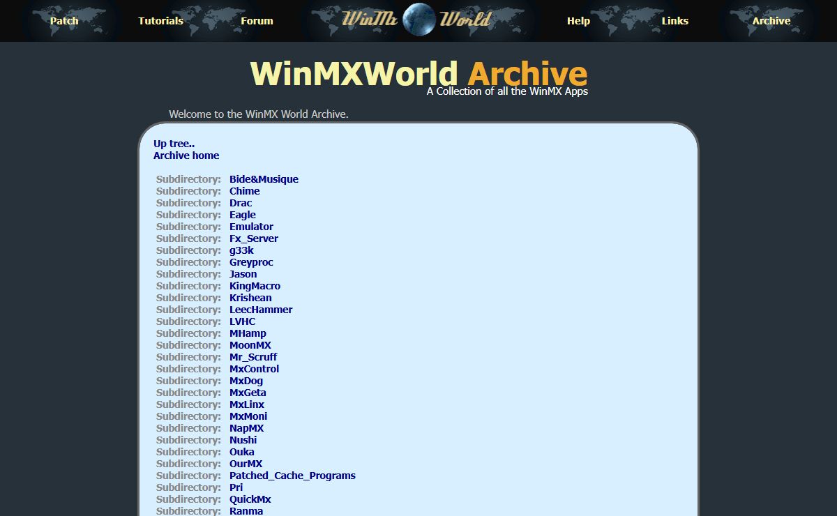 WinMX World :: Archive