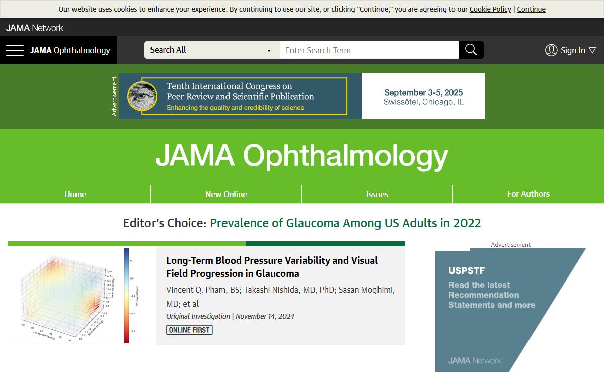 JAMA Ophthalmology – Innovative Research in Vision Science