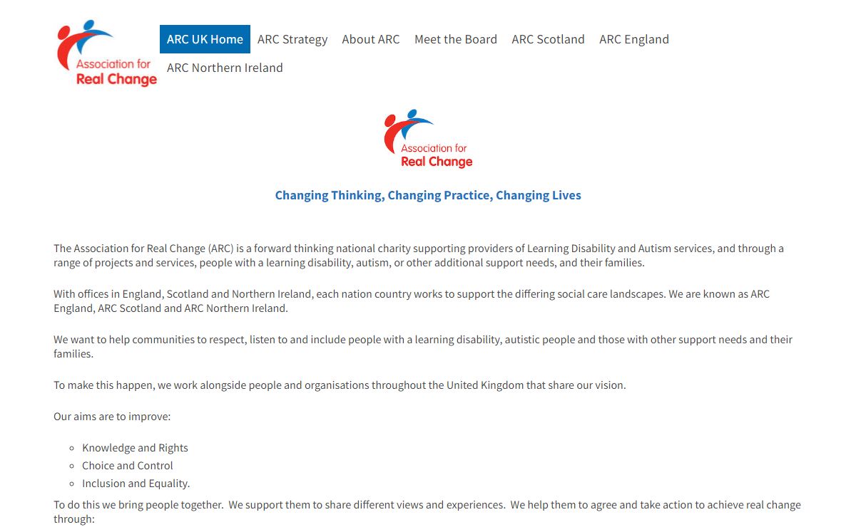 ARC UK – Association for Real Change
