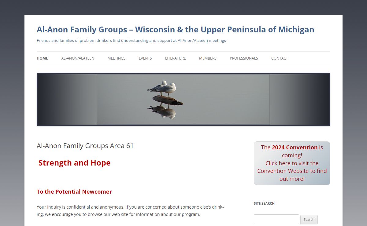 Al-Anon Family Groups – Wisconsin & the Upper Peninsula of Michigan | Friends and families of problem drinkers find understanding and support at Al-Anon/Alateen meetings