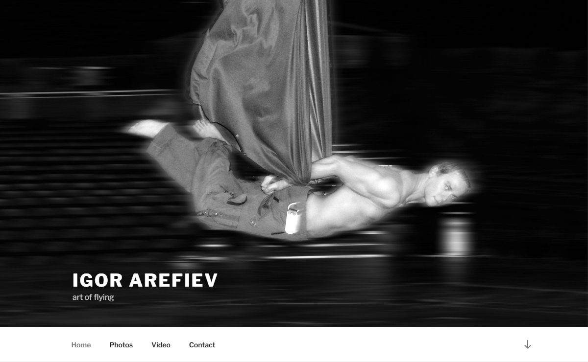 Igor Arefiev – art of flying