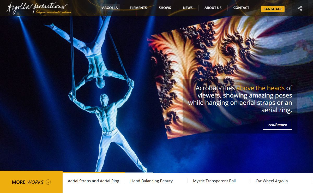 Unique acrobatic shows for events | Argolla productions