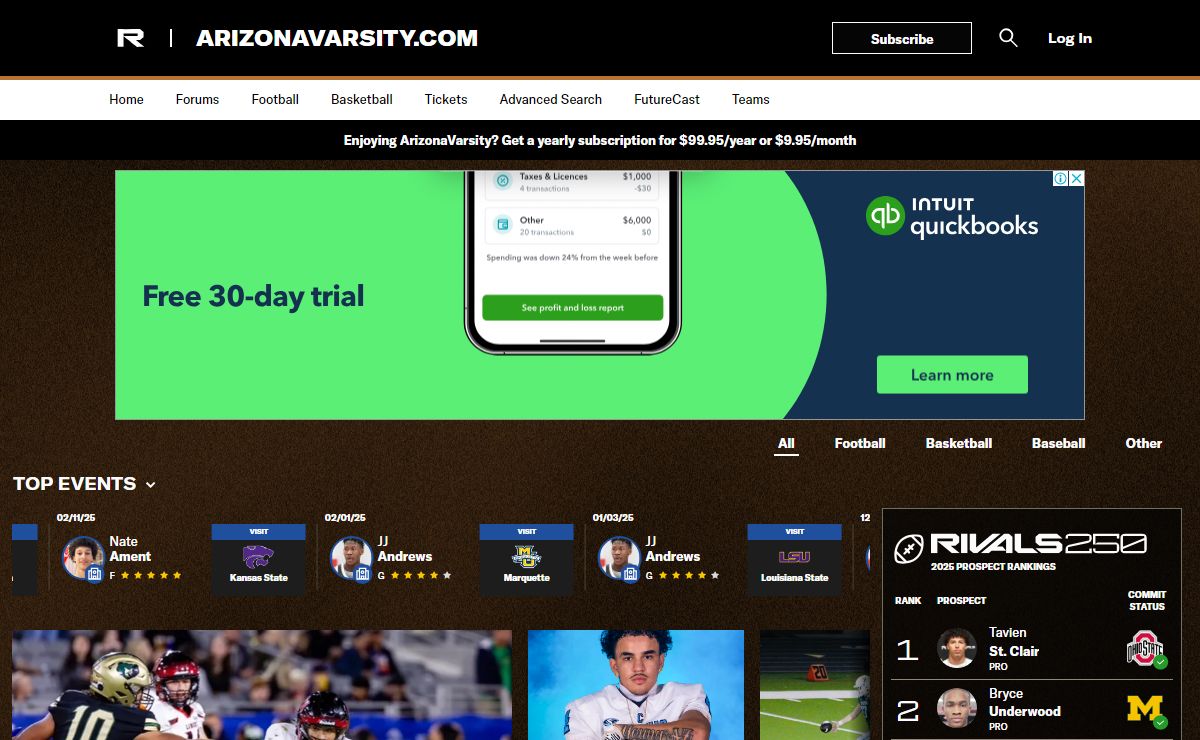 ArizonaVarsity: Arizona HS Sports Football & Basketball Recruiting