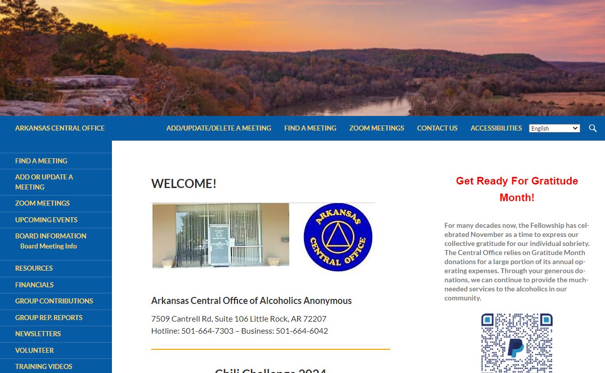 ARKANSAS CENTRAL OFFICE