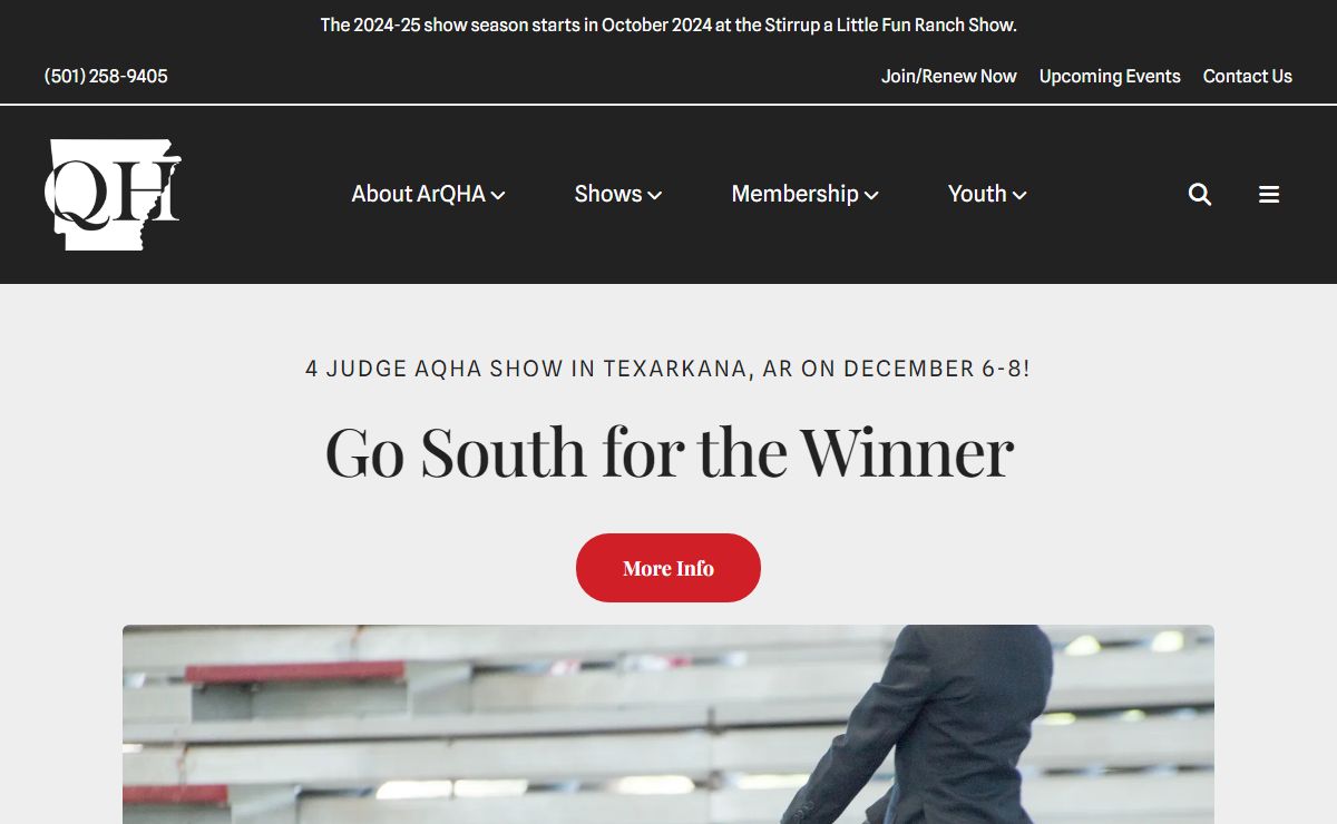 Arkansas Quarter Horse Association | Home