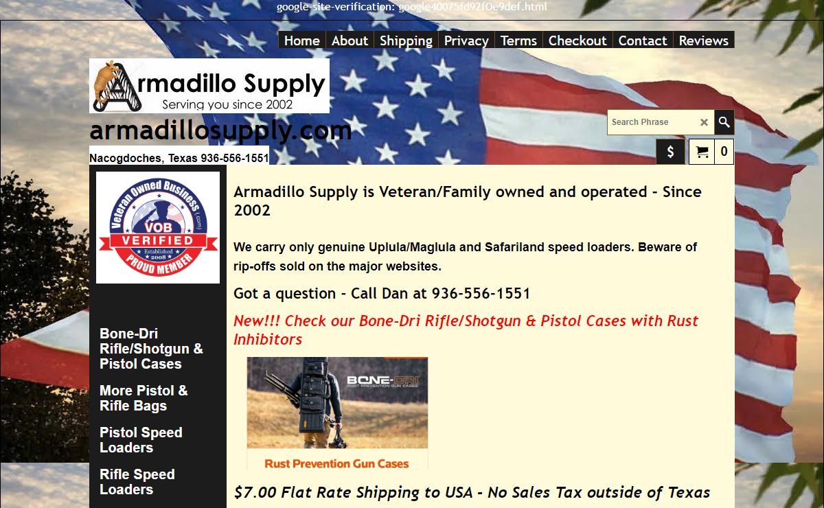 Armadillo Supply Speed Loaders & More
