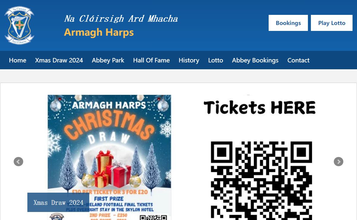 Home - Armagh Harps GAC