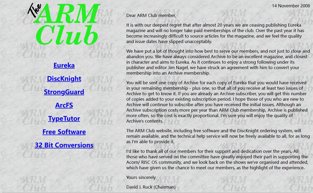 The ARM Club
