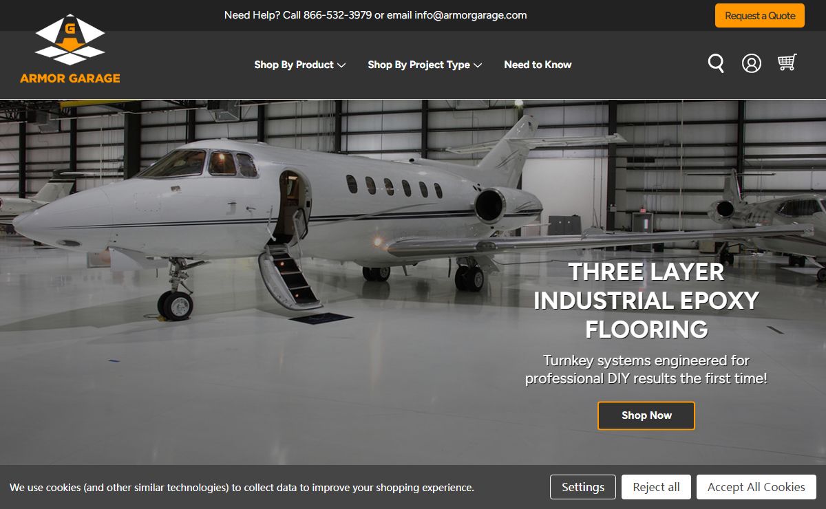 Professional Grade Epoxy Floor Coatings & Garage Flooring