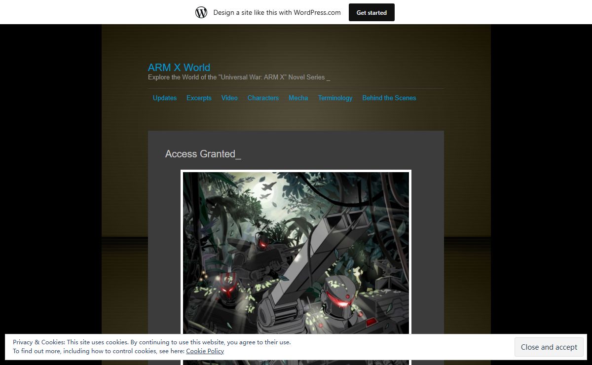 ARM X World | Explore the World of the "Universal War: ARM X" Novel Series _