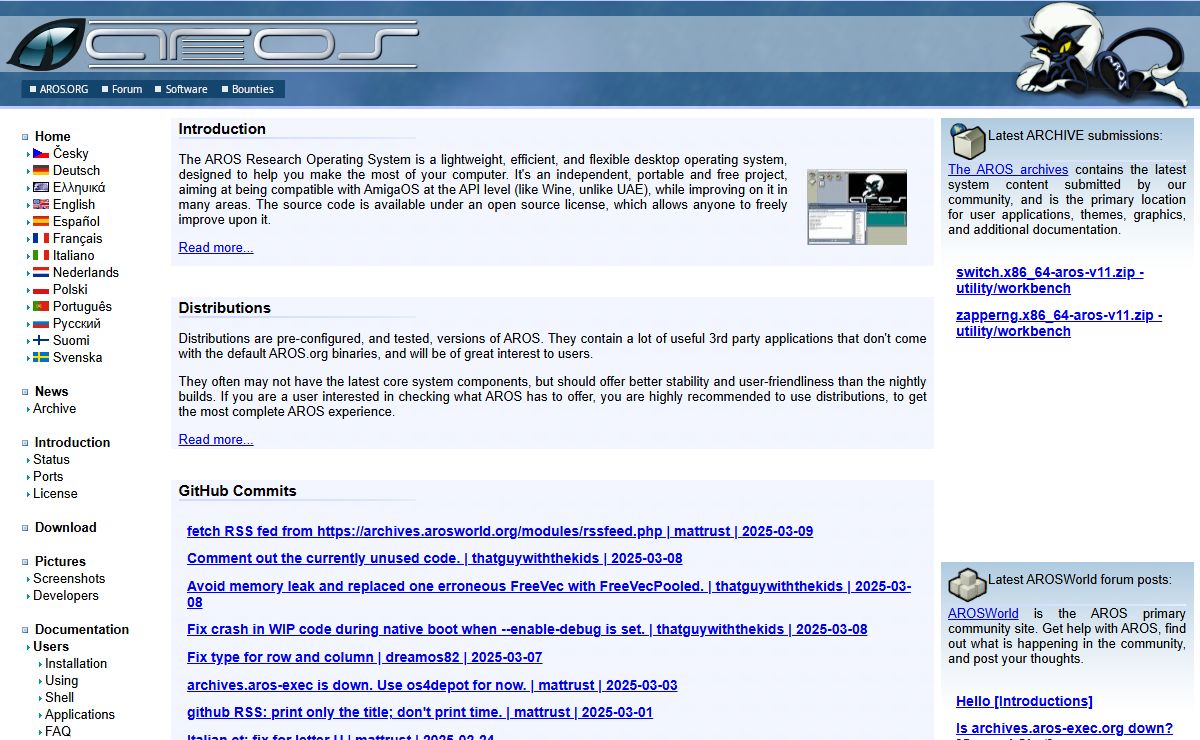 AROS Research Operating System
