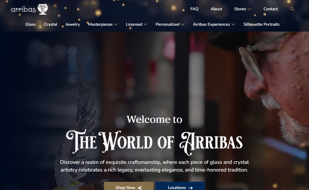 Arribas Brothers - Exquisite Glass & Crystal Artistry That Inspires