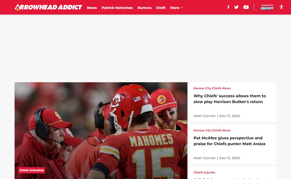 Kansas City Chiefs News and Fan Community - Arrowhead Addict
