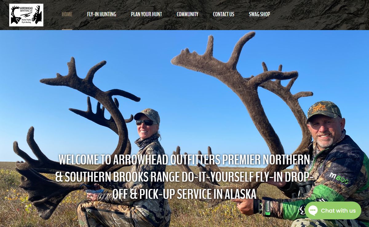 Arrowhead Outfitters LLC – Alaska Fly-in Hunting, Fishing and Texas Hunting