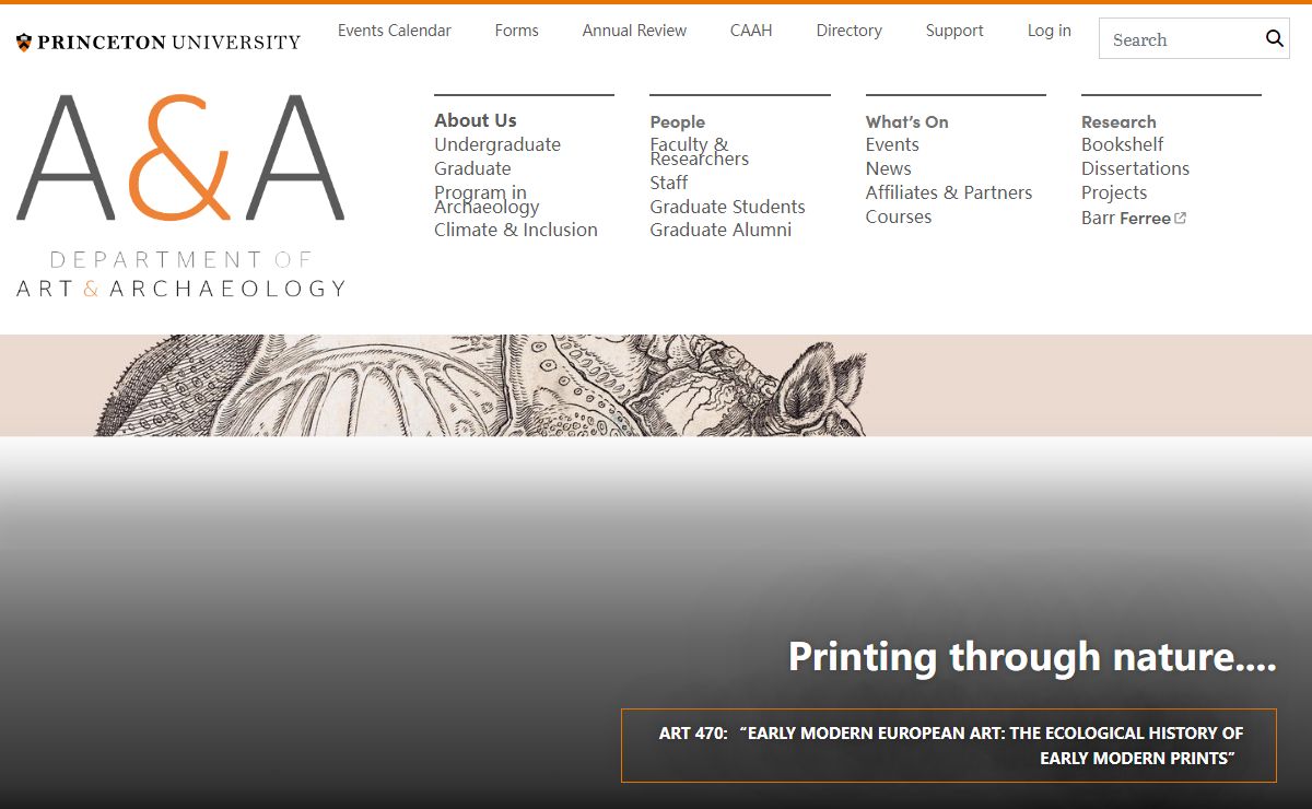 Department of Art and Archaeology