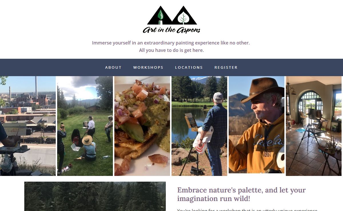 Art in the Aspens - Plein Air And Studio Workshops