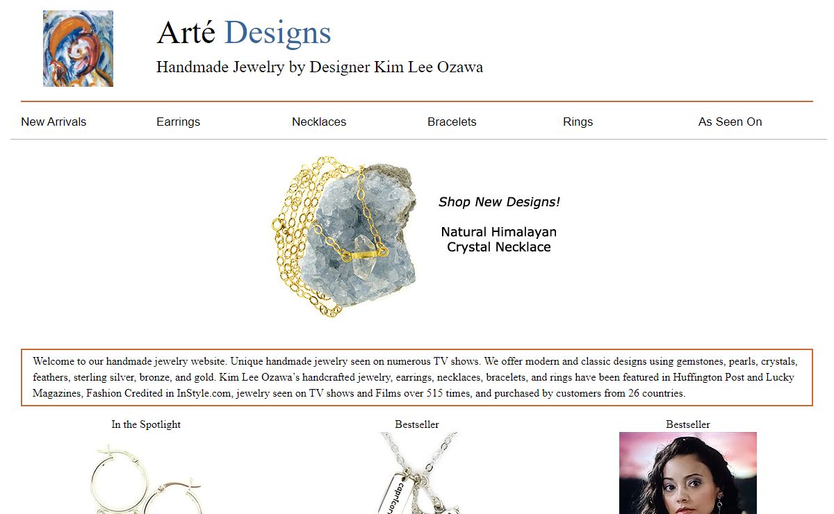 Handmade Jewelry by Designer Kim Lee Ozawa – Arte Designs