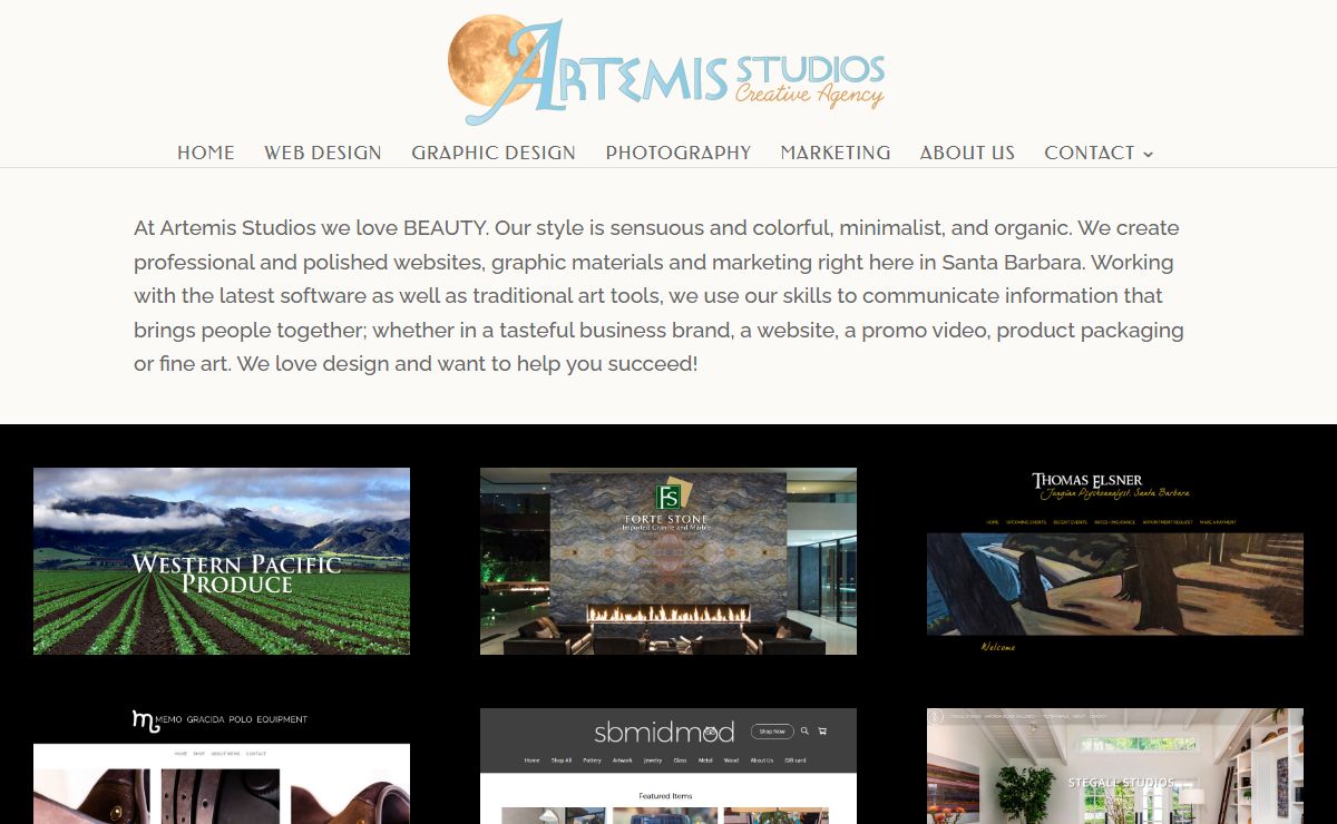 Santa Barbara Website Design ⋆ Santa Barbara Web + Graphic Design