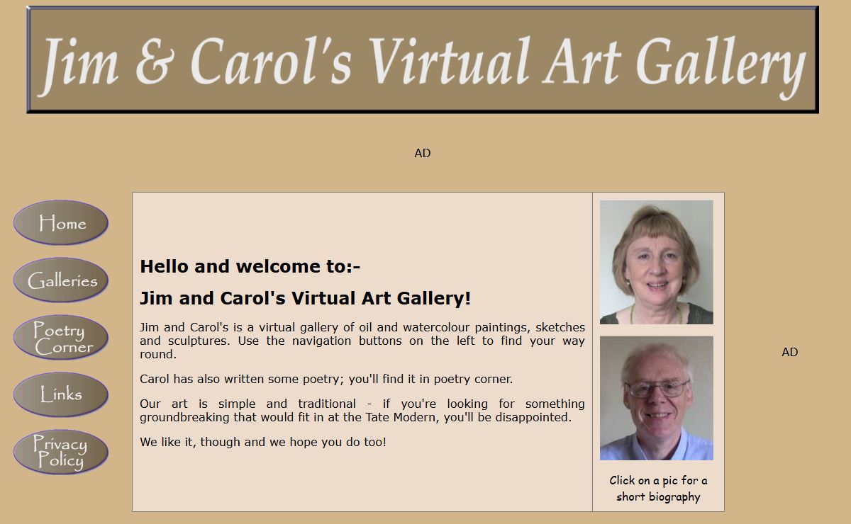 Jim and Carol's Virtual Art Gallery