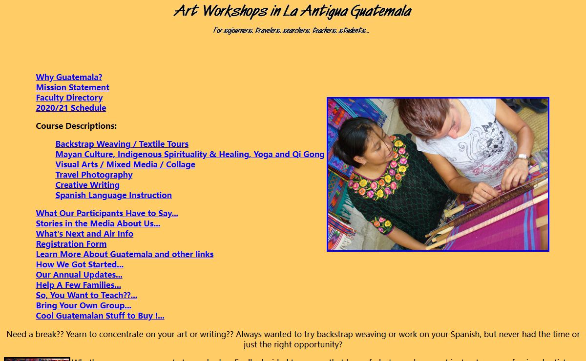 Art Workshops in Guatemala