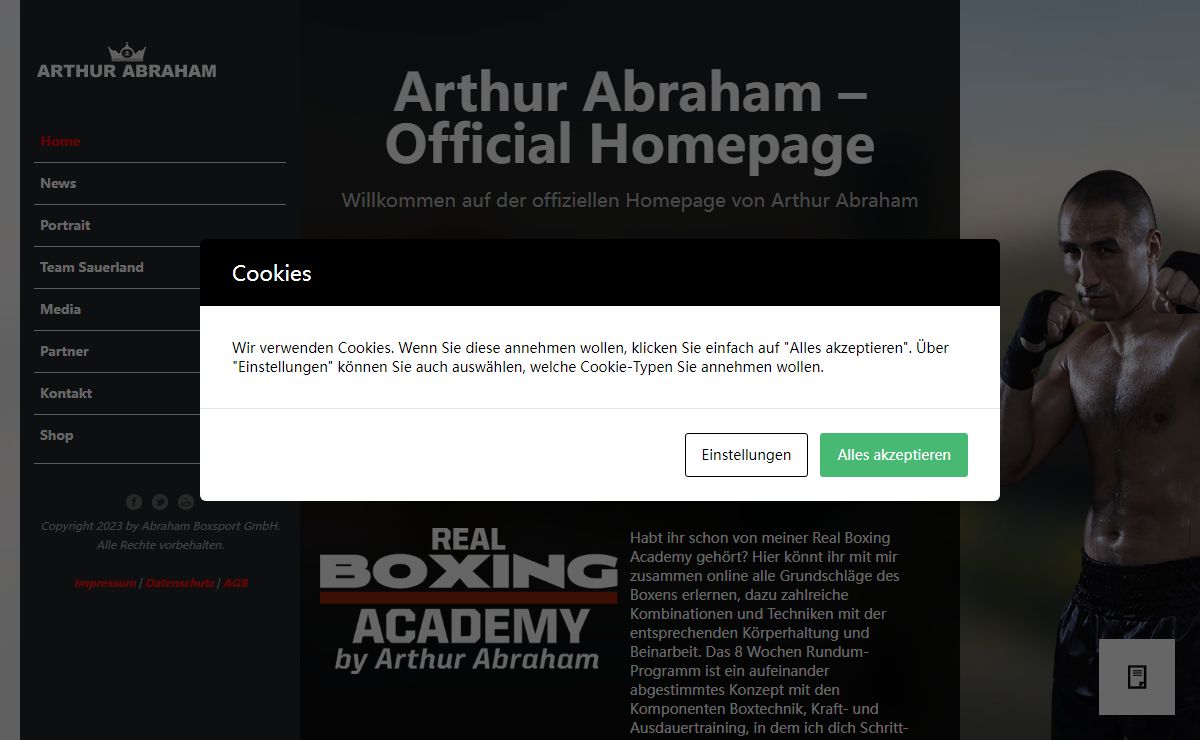 Arthur Abraham Arthur Abraham - Official Homepage + Fanshop
