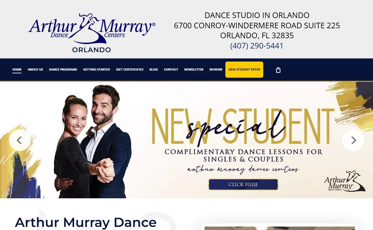Arthur Murray Dance Studio in Orlando | Dance Lessons For Adults