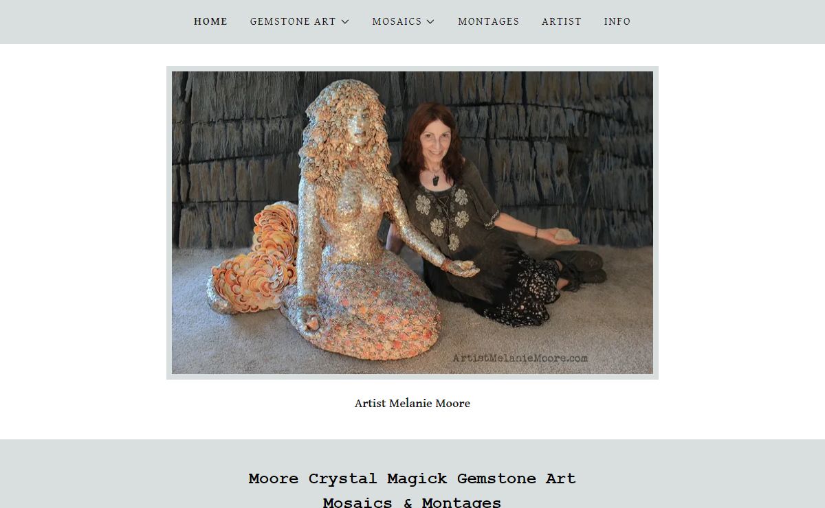 Artist Melanie Moore