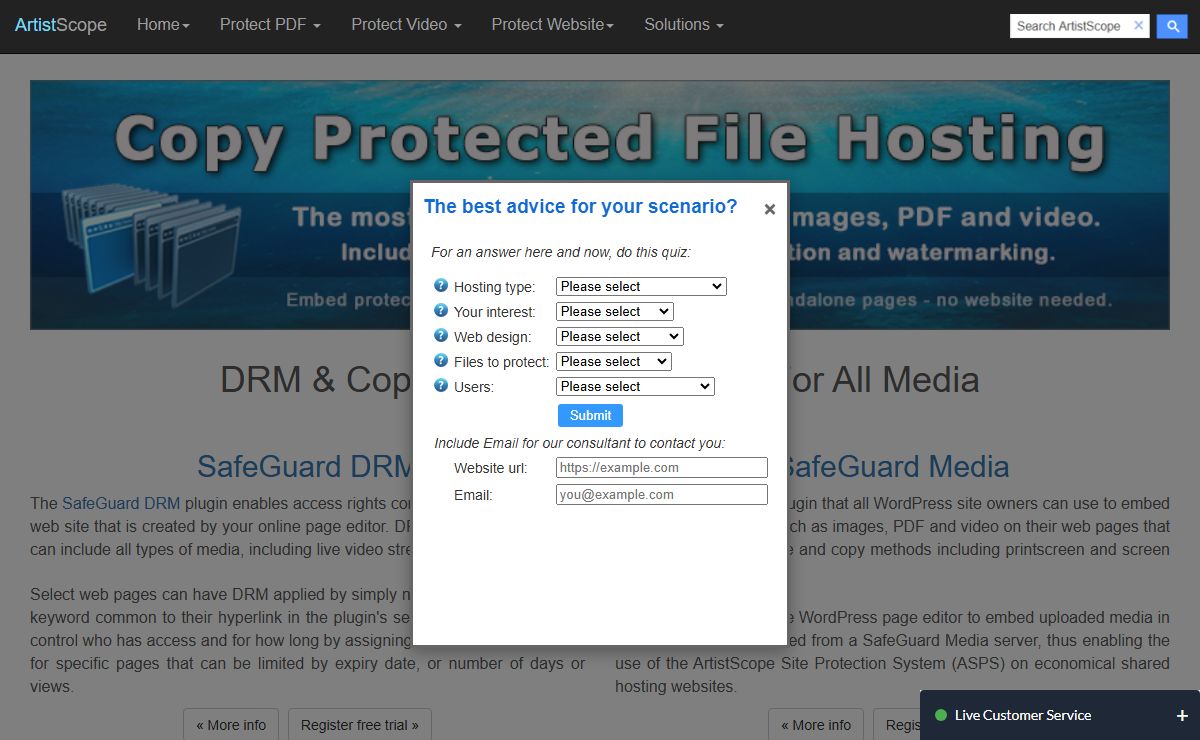 DRM & Copy Protection For All Media | ArtistScope