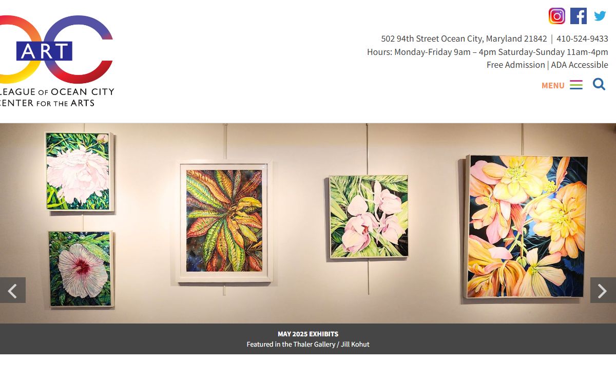 Ocean City Center for the Arts | Art League of Ocean City