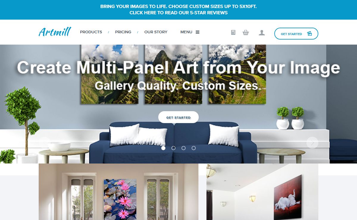Artmill | Where your image becomes art.