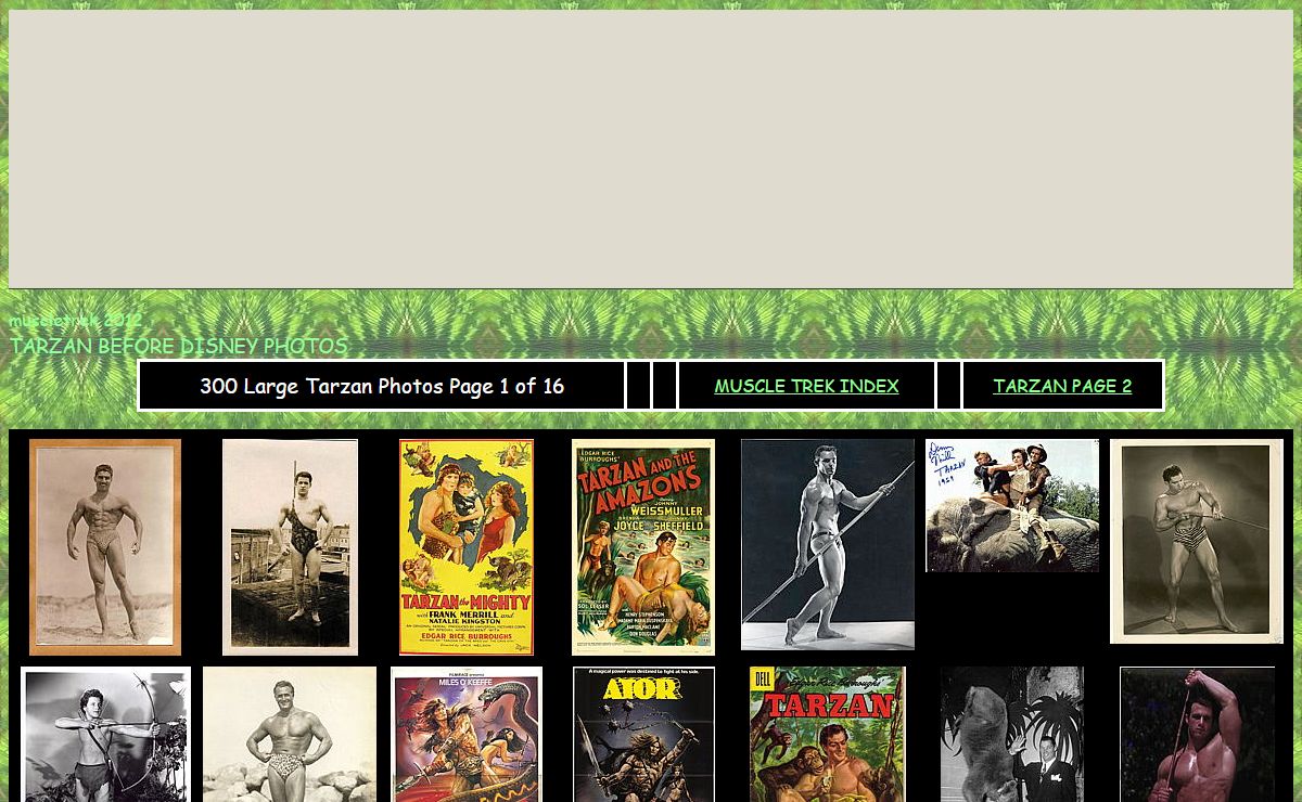 TARZAN BEFORE DISNEY