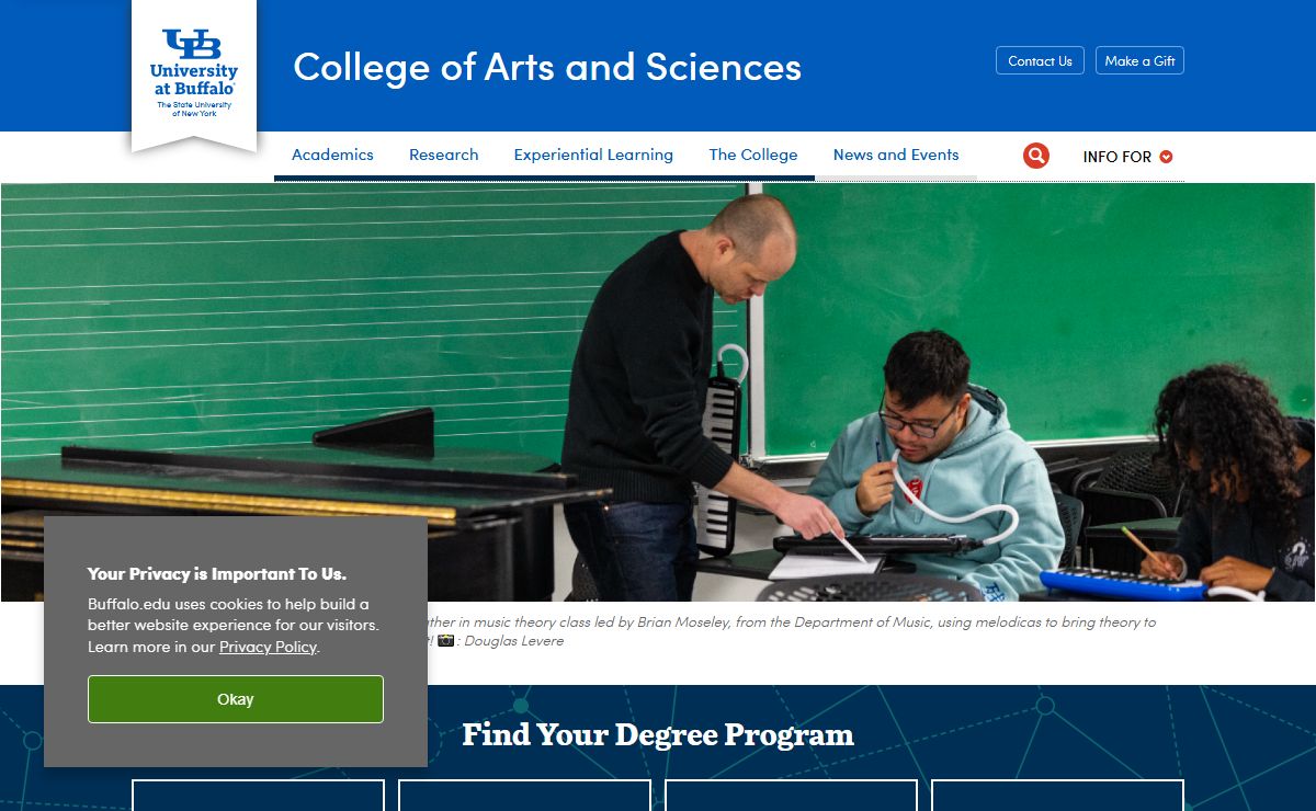 College of Arts and Sciences - University at Buffalo