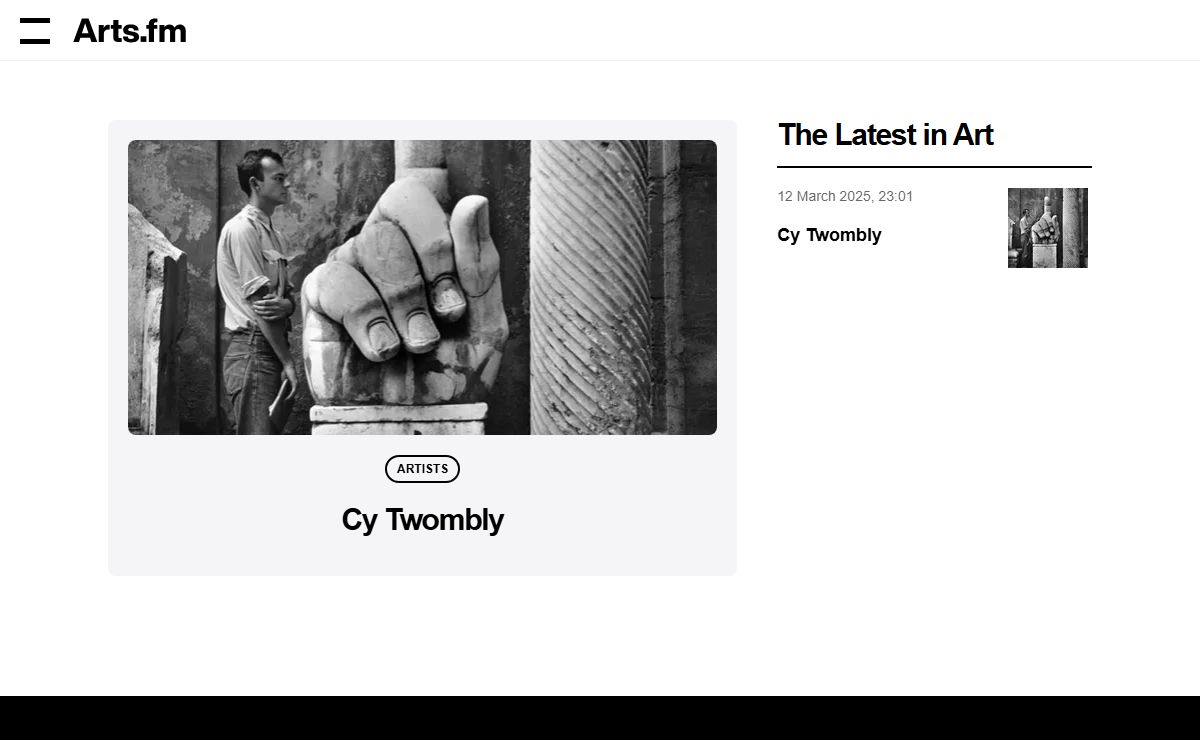 Arts.fm: Explore Art World