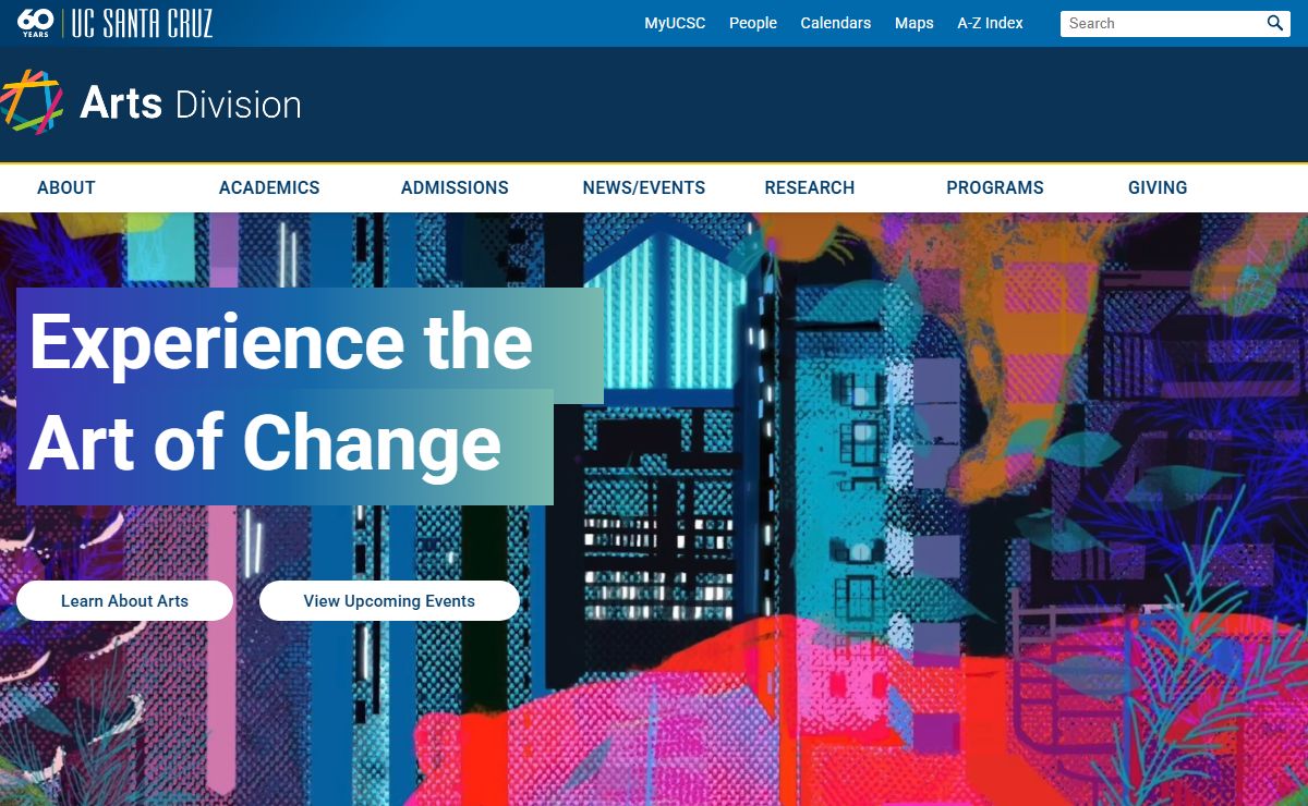 Arts Division – Cultivating creativity and critical studies of art and culture