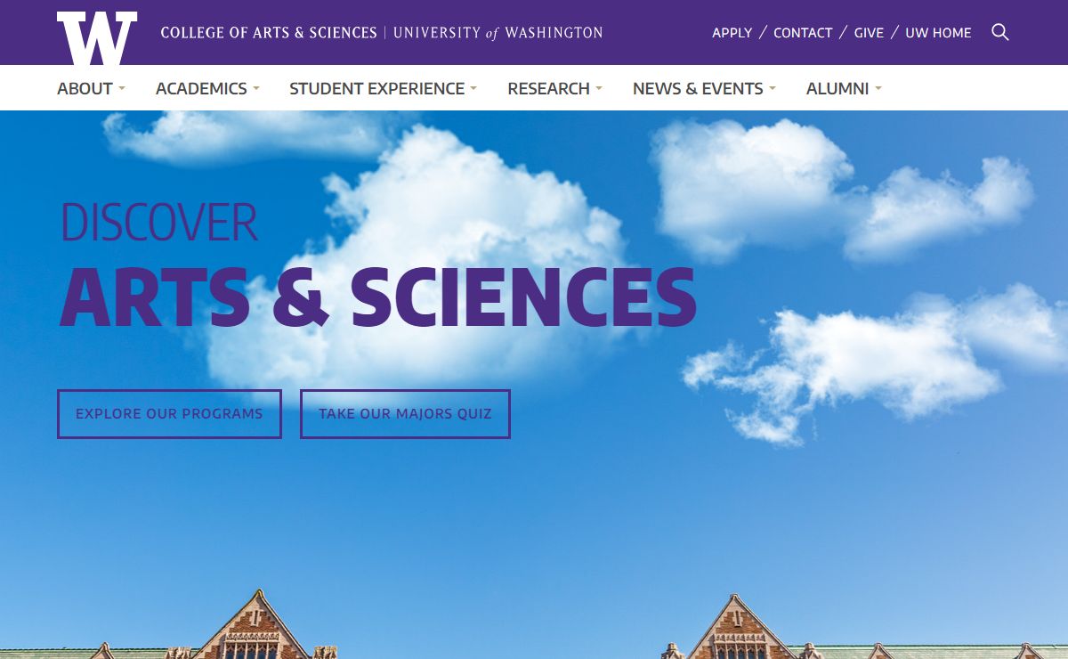 College of Arts & Sciences | University of Washington